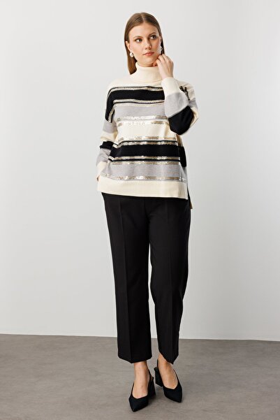 ON Sequin Detailed Turtleneck Knit Sweater -60319