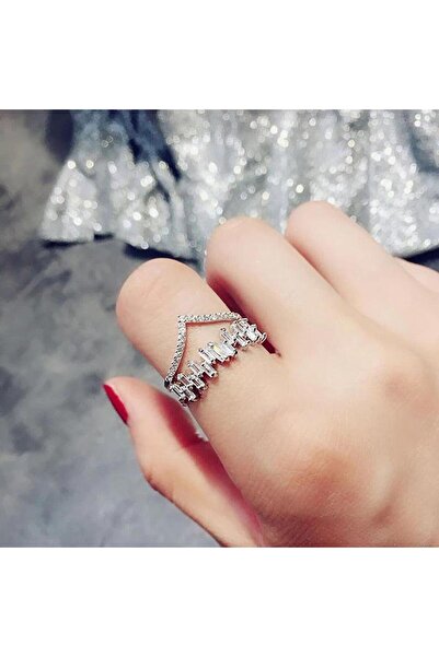 Pursehuit Ασημένιο δαχτυλίδι, με πέτρες ζιργκόν, Cinthia C24 - 6 (περιφέρεια:...