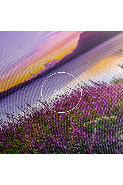 Arthub Canvas Painting, Bedroom And Living Room, Landscapes, Purple Lake