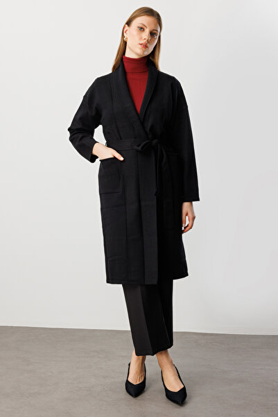 ON Beli Belted Shawl Collar Cardigan-60900