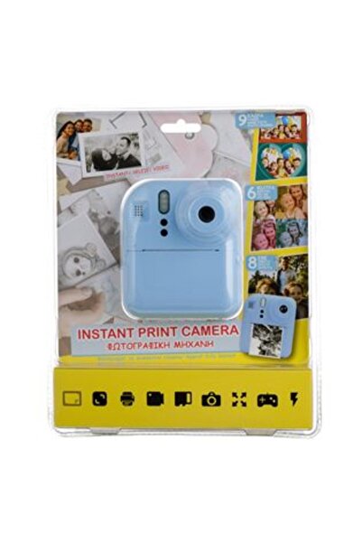 Silver Star Kids Instant Print Camera and Video Recorder