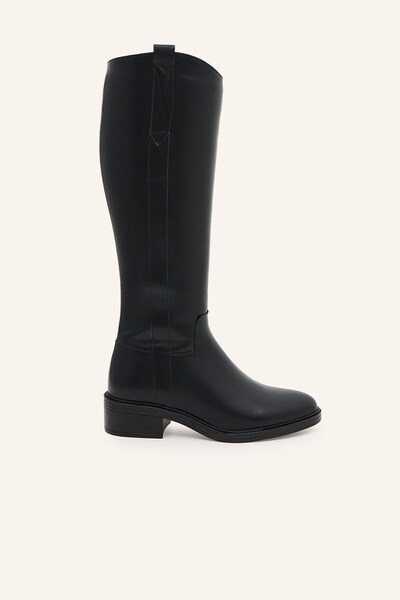 MARCATELLI Siyah Deri Çizme