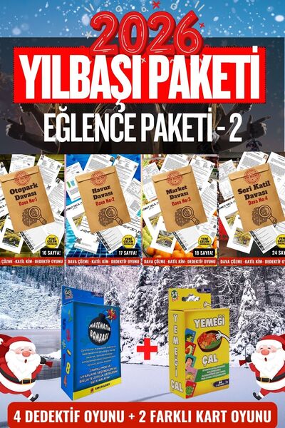 GameBulance New Year Special Entertainment Game Pack, Detective Game, Box Game, Case Solving Game, New Year Special Package-2