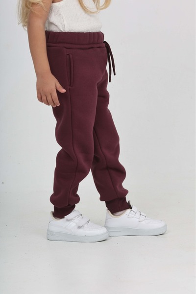 Toontoy Girl's Embroidered Detailed Sweatpants