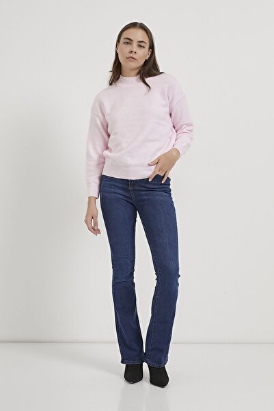 Arma Life Armalife 6485 high collar basic women's sweater