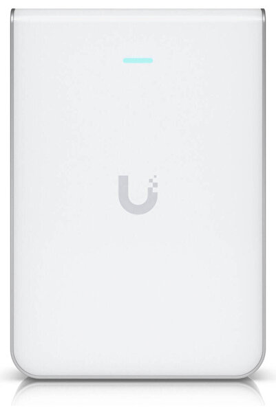 Ubiquiti U7 Pro Wall Access Point (WiFi 7, 6 GHz, 6 Spatial Streams, White)