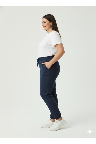 kemmy Battal Sweatpants with Elasticated Cuffs