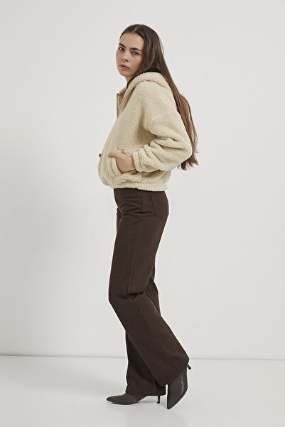 Arma Life Armalife 5038 zippered neck Hooded plush women's sweatshirt