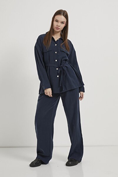 Arma Life Armalife 1406 premium belted waist women's shirt and pant set