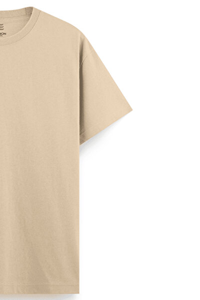 HRN Textile Unisex 100% Cotton Regular Fit Basic T-Shirt