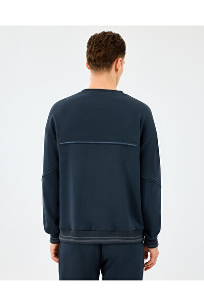 SKECHERS M crewneck sweatshirt men's black sweatshirt s2520229-3817