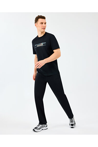 SKECHERS M Essential Regular Sweatpant Men's Black Sweatpants S2610007-3817