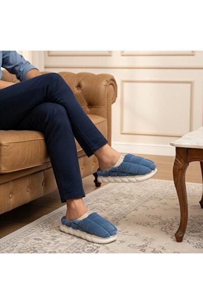 OEM Fluffy, warm and relaxing slippers for men, D308