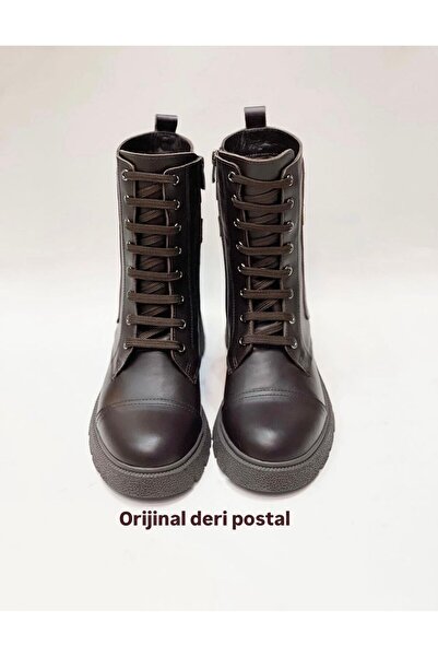 StilloShoe Uzun Tokalı Hakiki Deri Postal