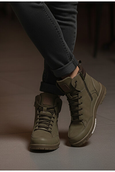 Genel Markalar KADIN Hakiki Nubuk Deri Bot