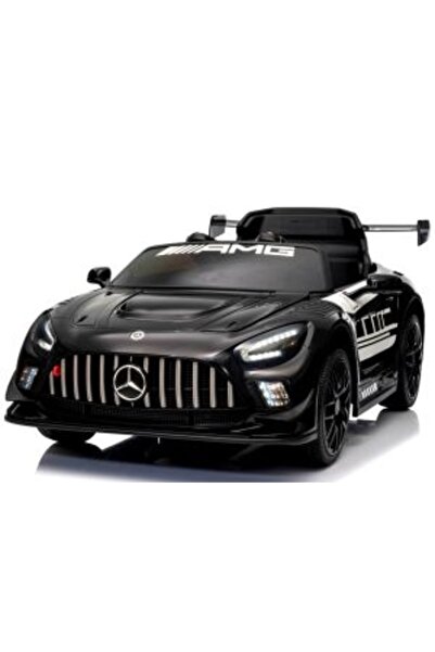 MERCEDES GT3 EVO Electric Ride-On Car with Remote, 114x69x45 cm, Age 1-5, EVA Wheels, Leather Se