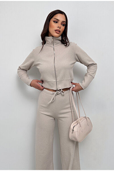 New Now Selanik Double Zippered Suit