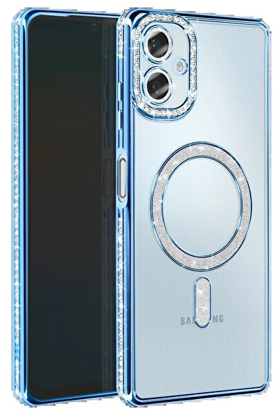 Khayra حافظة سامسونج جالاكسي A06 جوك سيملي ماجنيتيسيف - أزرق - (5796) - ESZAOC6366-8911