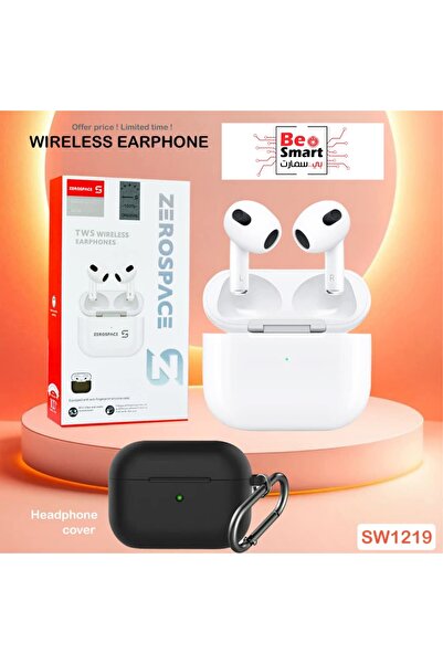 ZERO ZEROSPACE Bluetooth In-Ear Headphones with Charging Case - High Quality