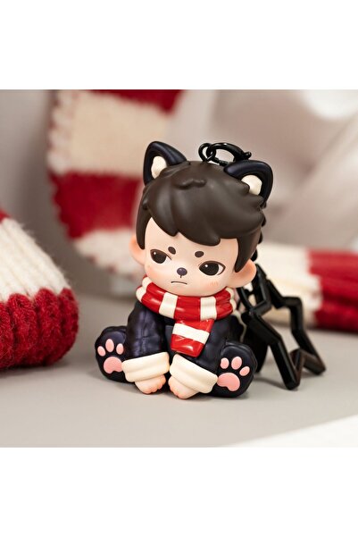 Pokkito Collectible surprise toy, Keychain, Blind Box, Rayan - Love Pendant