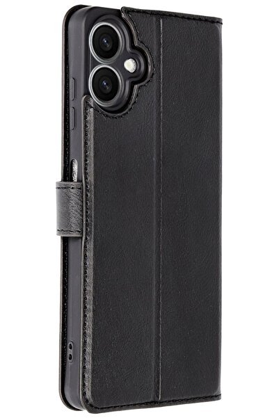 Khayra حافظة سامسونج جالاكسي A07 تريند إس بلس - أسود-(5796) - ESZAOC5373-3806