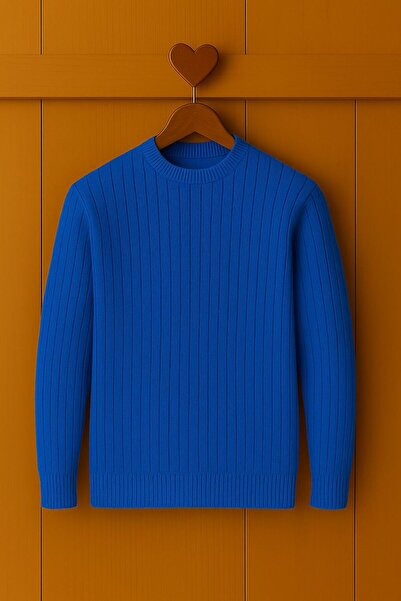 golden toptan Crew neck knit sweater