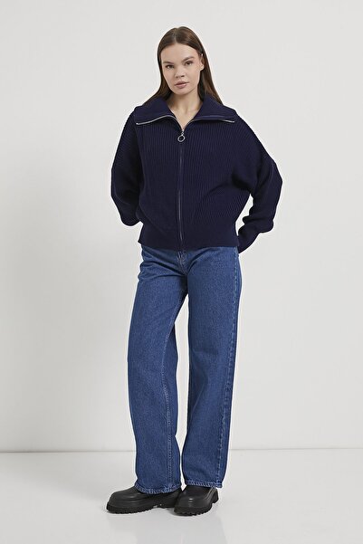 Arma Life Armalife 2887 reversible collar zipper women's cardigan