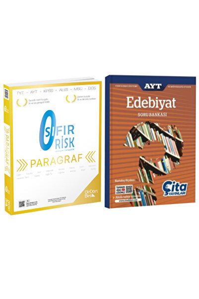 Panem Yayınları Üç Dört Beş Yayıncılık TYT Paragraf Sıfır Risk Soru Bankası V...
