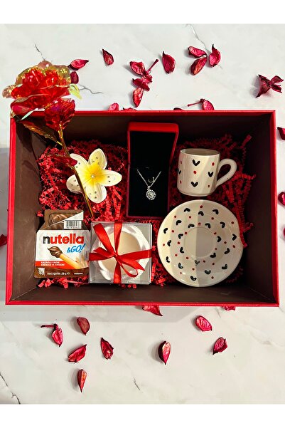 Laydy Collection LÜX büyük hediye kutulu aşk seti