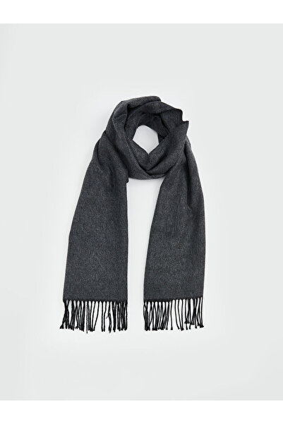 LC Waikiki Peak New Season Tassel Detailed Plain Men's Scarf