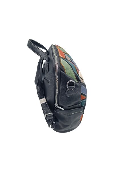 EVoStyle Women’s Backpack – Multicolor Black – Silvia Rosa SR25-002HN