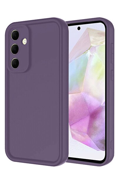 UStores سيليكون فييرا متوافق مع هاتف سامسونج جالاكسي A17 5G - أرجواني - (5796) - ufukaal5955-1102