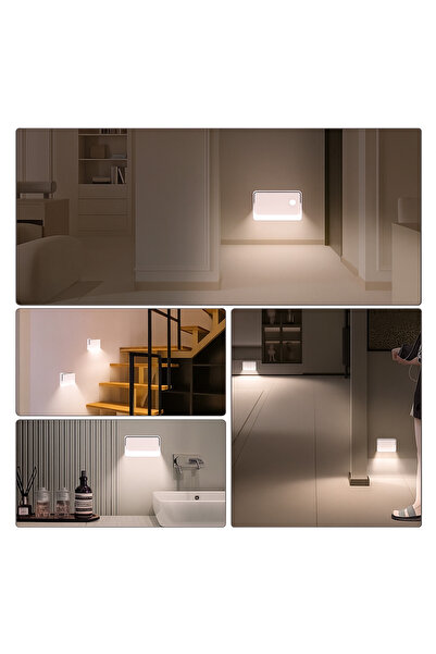 SIMAT ALHADITHA مصباح استشعار ذكي قابل لإعادة الشحن