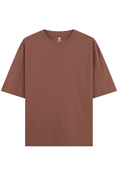 HRN Textile Unisex 100% Cotton Oversized Basic T-Shirt