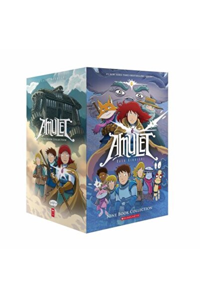 Scholastic Amulet Box Set 1-9 (Graphix) - Kazu Kibuishi