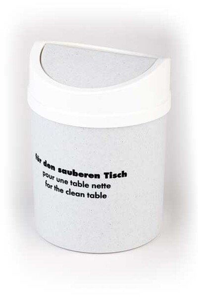 Aps Plastic bin for table scraps