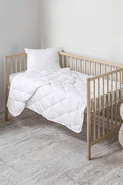 Kunzita Home Children's quilt with microfiber filling (95x145) with a 35x50 pillow - white