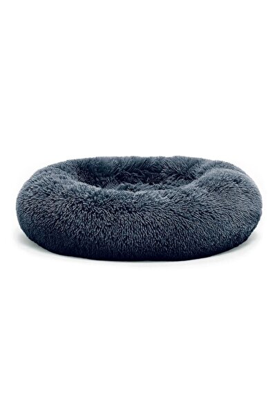 Record Batuffolo Plush Pet Bed - Anthracite - M - 70 x 25 cm