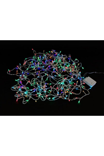 HSMKTP Christmas Decorations 4 x 15 m Fringe Lights FLASH, 1200 LED Bulbs