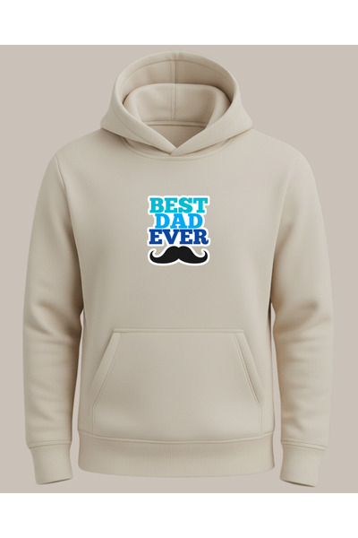 Ebiidesign Best Dad Ever Printed Sweatshirt