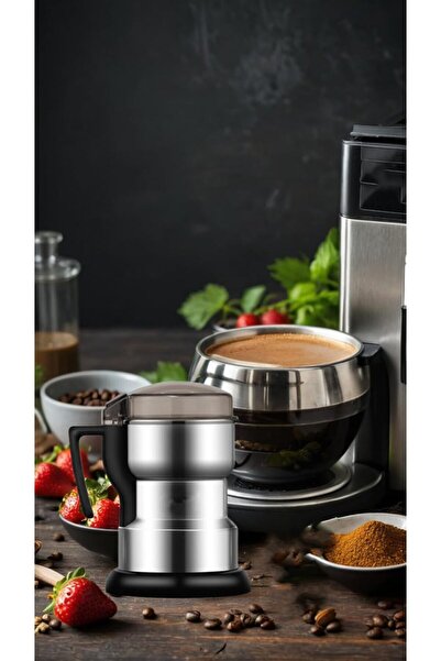 Generic 300W Electric Coffee Spice Grinder 6 Blade Stainless Steel for Beans Nuts Herbs Grains