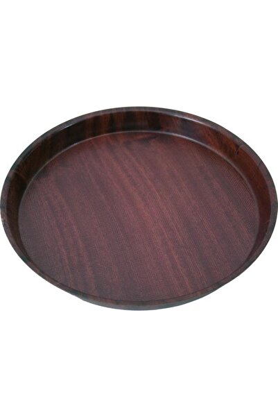WAS Round pressed-wood bar tray, 33 cm diameter