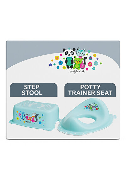 Maltex Baby ✨ Complete Set Toilet Seat Reducer + Non-Slip Bathroom Riser, Bea...