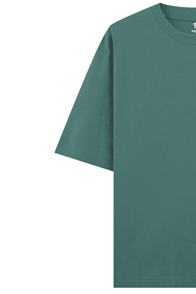 HRN Textile Unisex 100% Cotton Oversized Basic T-Shirt