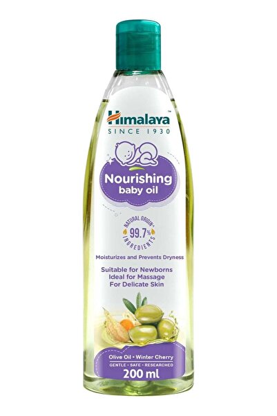 Himalaya Nourishing Baby Oil with Olive Oil & Winter Cherry, 200ml