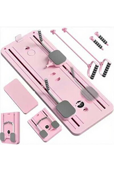 Brinaoki FoldablePilates Reformerwith Jumpboard, Multi-Purpose HomeGym Equipment for Beginners & Intermediate