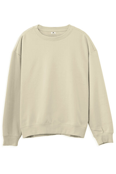 HRN Textile Unisex 100% Cotton Regular Basic Sweatshirt