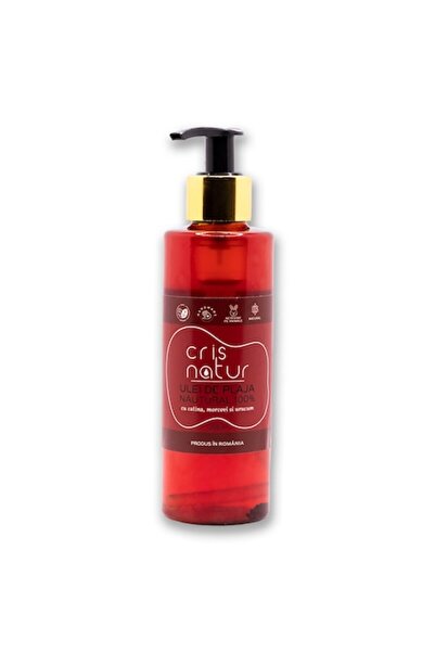 Cris Natur Ulei de corp bronzant cu cătină, morcov și urucum, lucrat manual î...