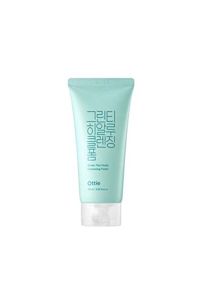 Ottie غسول رغوي لطيف للبشرة الحساسة والجافة – أوتي بالشاي الأخضر وحمض الهيالو...