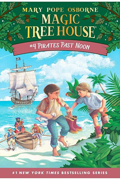 Random House Books for Young Readers قراصنة بعد الظهر (بيت الشجرة السحري #4)